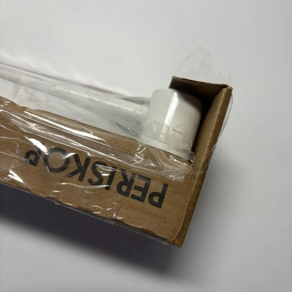 New IKEA Periskop Towel Rods Holders White Enamel Metal Swivel 958.072.10